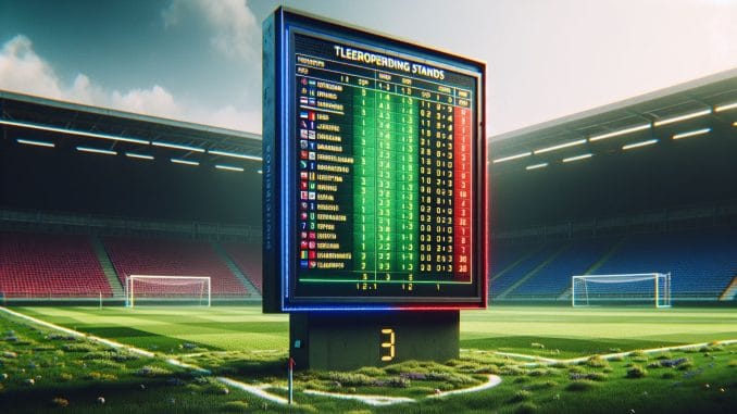 poängställning i Eredivisie