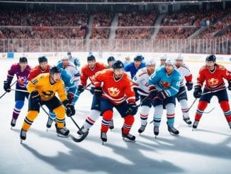AIK hockeymatcher illustration