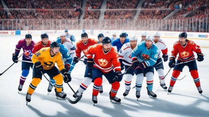 AIK hockeymatcher AIK hockeymatcher illustration