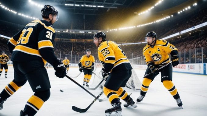 AIK hockeys spännande resa mot nya segrar! AIK hockeys spännande resa mot nya segrar! illustration