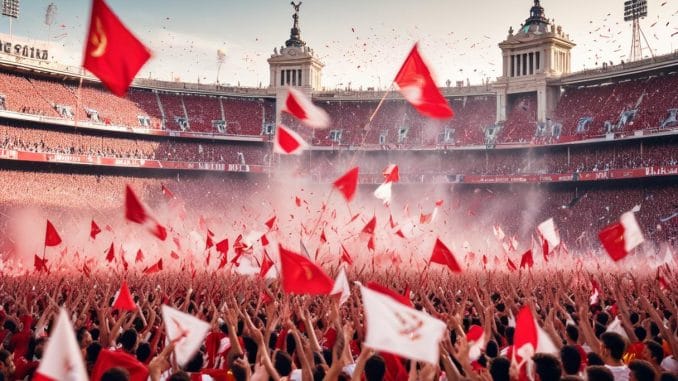 Kolla in Atlético Madrids spännande matcher 2024! Kolla in Atlético Madrids spännande matcher 2024! illustration