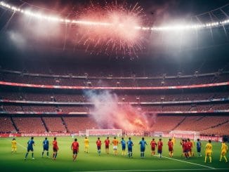 Spännande läge i poängställningen för segunda división illustration