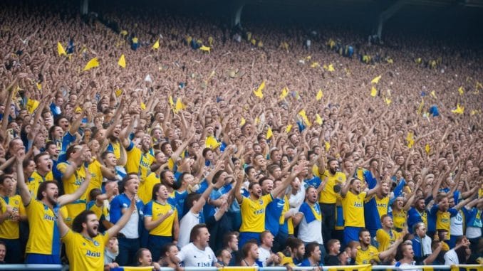 SvenskaFans och Leeds illustration