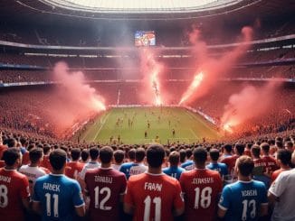 Träffa fansen illustration