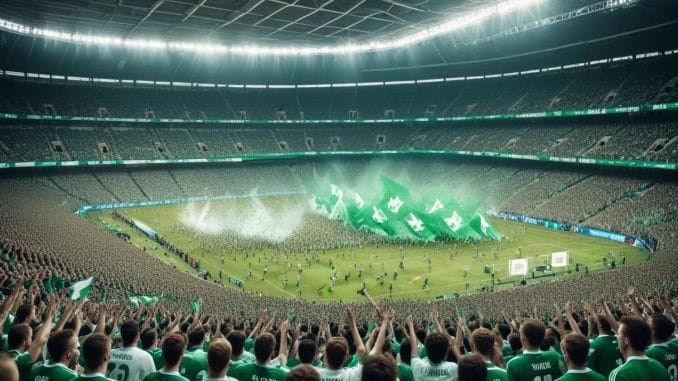 Hammarby Forum - en plats för passionerade supportrar! illustration