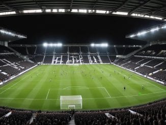 Spännande poängställning i derby county just nu! illustration