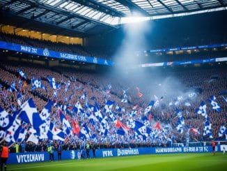 Följ med i Hamburger SV illustration