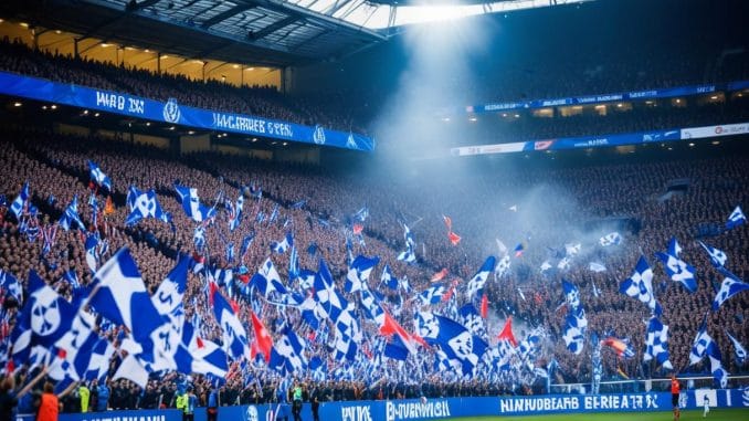 Följ med i Hamburger SV Följ med i Hamburger SV illustration