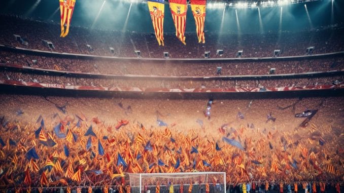 Framgångarna i poängställningen för FC Barcelona illustration