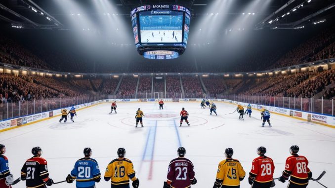 Djurgården hockey illustration