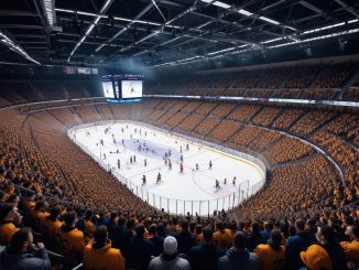 Rögle match spännande höjdpunkter och mål i SHL illustration