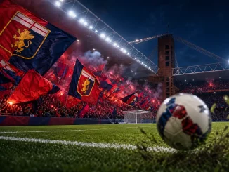 Genoa CFC-matcher i Serie A – senaste poängtabell och höjdpunkter illustration