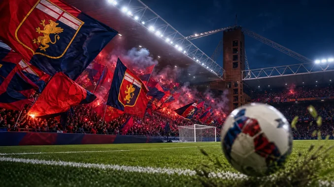 Genoa CFC-matcher i Serie A – senaste poängtabell och höjdpunkter illustration