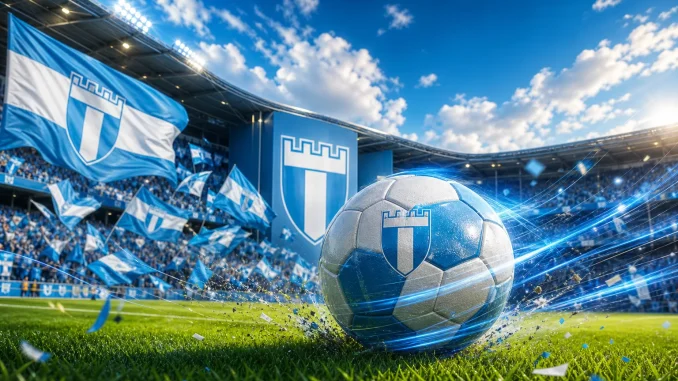 Kenan Busuladzic glänser i Malmö FF Kenan Busuladzic glänser i Malmö FF illustration